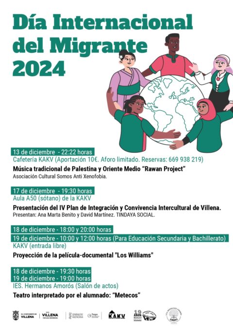 Villena Presenta La Programaci N De La Semana Del Migrante Villena